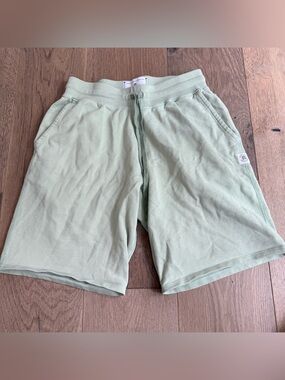 Reigning Champ Light Mint Green Athletic Drawstring Shorts